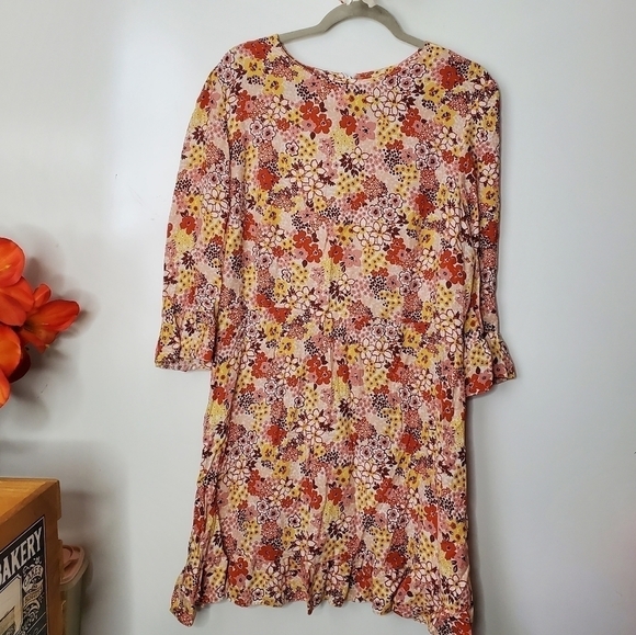 Nobody's Child floral Fleur Dress Size 16 - Picture 5 of 8